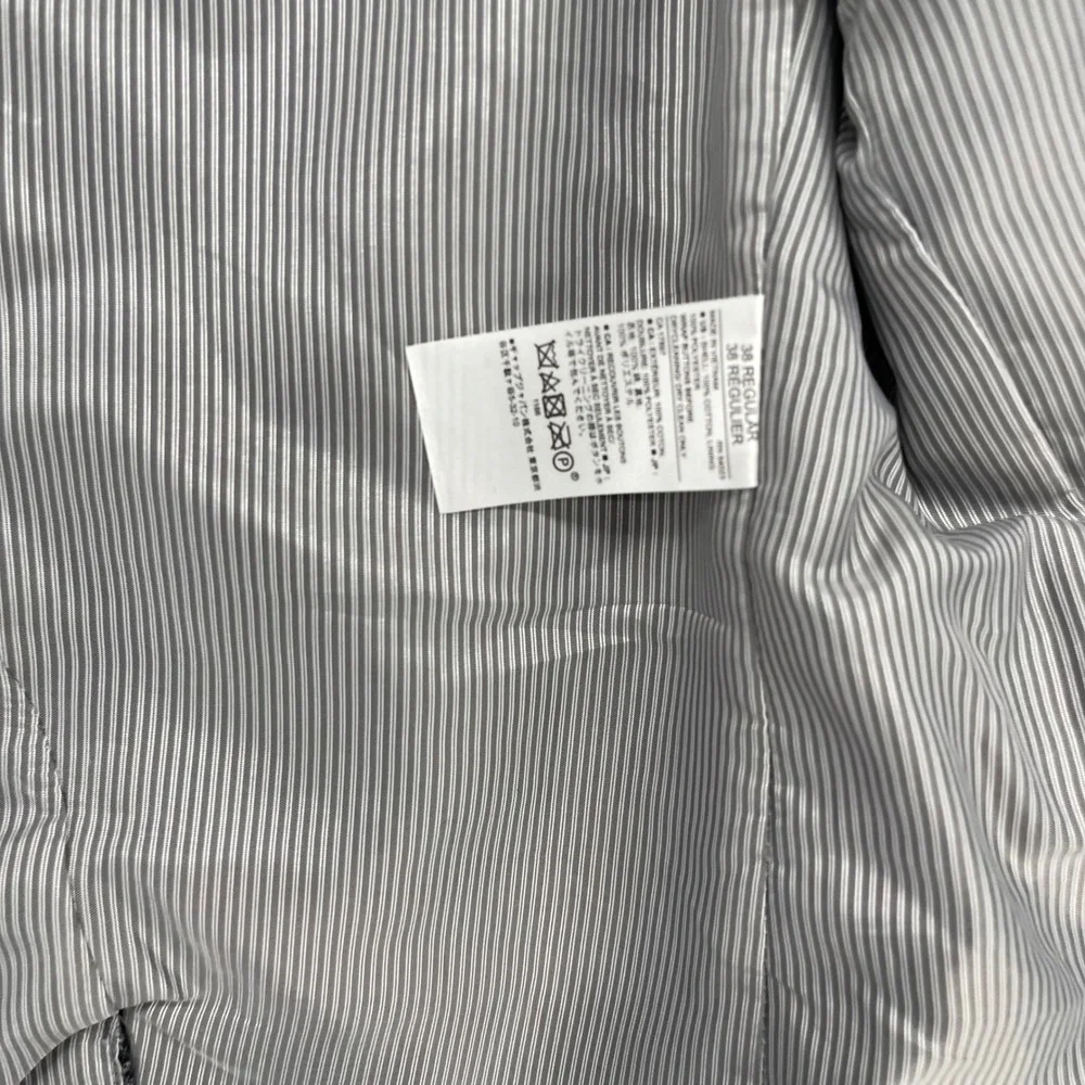 Banana Republic Blazer Mens 38R Slim Fit Gray Textured Blazer Sport Coat New
